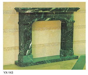 marble fireplace mantel