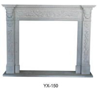 China granite fireplace