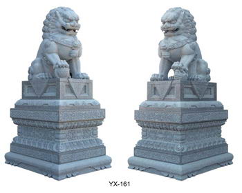 chinese lion statue