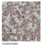 red granite cube