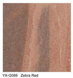 Zebra Red granite