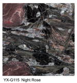 Night Rose granite