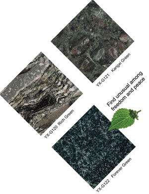 Rich Green granite