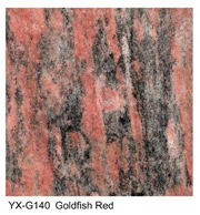 Goldfish Red granite