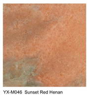 Sunset Red marble