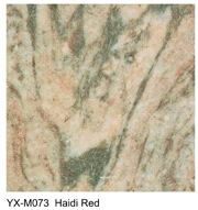 haidi red marble