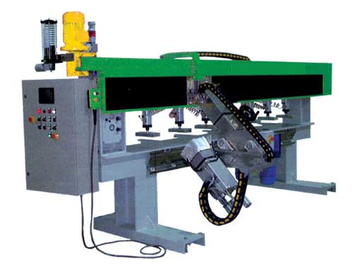 Automatic edge polishing machine